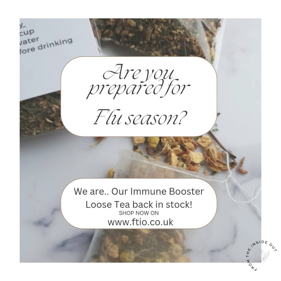 Boost Your Immunity for Winter and grab our Immune Booster Loose Tea mix! 

#ImmuneBoost #WinterWellness #HerbalTea #StayHealthy #health #NaturalRemedies #love #BoostYourImmunity #WinterIsComing #TeaLovers #instagood #instagram 
#TeaTime #TeaObsessed #TeaAddict
#TeaLife