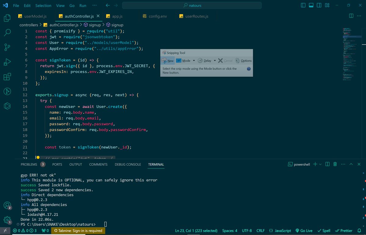 ali_basit19's tweet photo. Built a login,signup fuctionality. As a beginner it looks tricky , and not easy to get the concept. https://t.co/3ffaQpmUob