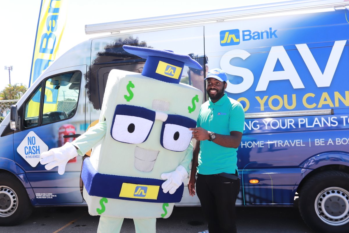 jnbanklimited's tweet photo. Let's meet "Cash Kid", he is here to encourage students to save "Easi" in our JN Bank Easi-Save account. #Savesoyoucan #Way2Save #youthbanking https://t.co/kwMNfq00QS