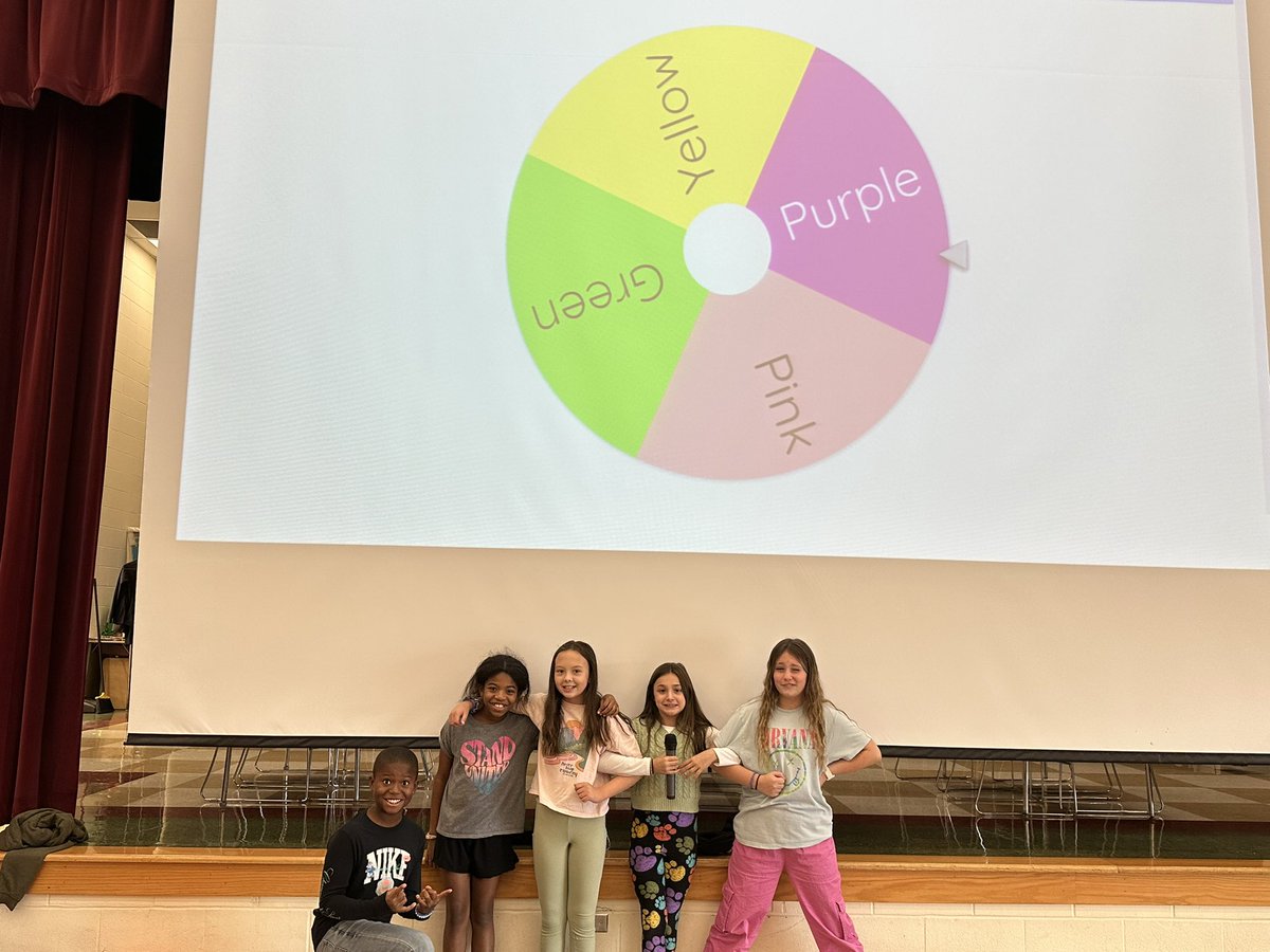 So proud of my influencers! Planned and hosted a school assembly! We have some great leaders here at miller ridge! <a href="/MillerRdgTweets/">Miller Ridge Elementary School</a> 💜🚀