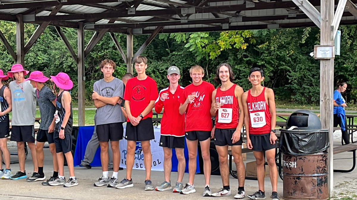 🚨 B1 &amp; B2 District XC Meet 🚨

<a href="/Elkhorn_XC/">Elkhorn High School Cross Country</a> 

Congratulations again to our 🤘🏼State Qualifiers: 

Girls: Addison &amp; Kathryn 

Boys: Ethan, Gerardo, Garrett, James, Elias, &amp; Gavin! 🥉 Place Team Finish!!