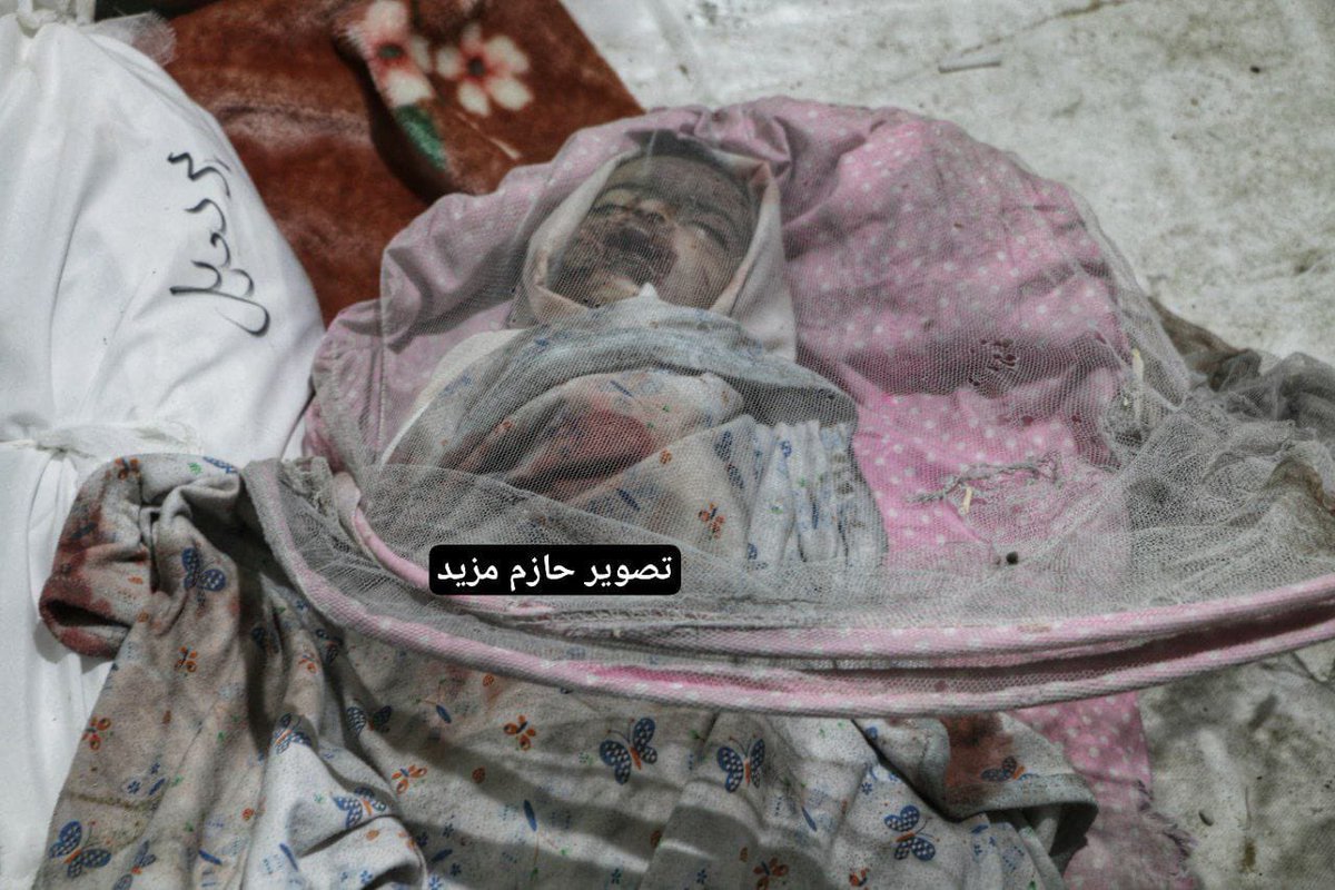 doamuslims's tweet photo. TRIGGER WARNING! 

Bodies of Palestinian babies and little children are being piled up at Al Shifa Hospital in the #Gaza Strip. 

Victims of Israeli airstrikes! 

#GazaUnderAttack #Palestine 

Follow @doamuslims2 https://t.co/o7W8w0itoK