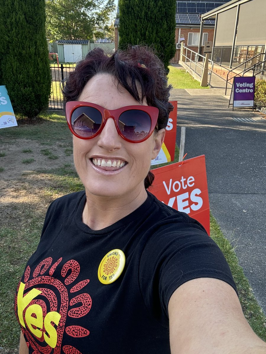 Good Morning Newcastle 😎

Feel like making history today?

Have you woken up with the spirit of change and the hope for a better future on your mind?

Well head down to the beautiful St Luke’s Church in Wallsend, say hi and have your say 🗳️

#VoteYesAustralia
#HistoryIsCalling