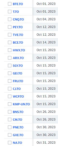 October I think will be best dividend month every had - Getting  the regular monthlies and few big Q ones - Just in time to kick off beach season -
#stocks  #passiveincome #dividends #retirement #comlife