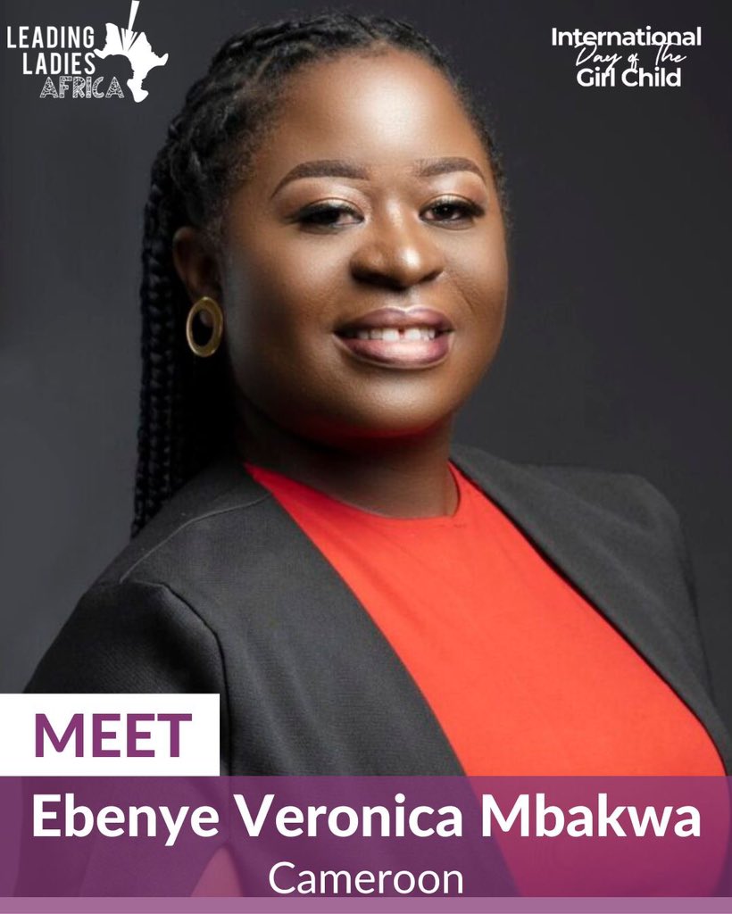 Dr MBAKWA Veronica (@balancedmd) on Twitter photo So proud to represent Cameroon on this level…
Let’s not stop investing in the rights of the Girl child.
Moulding a strong woman is like training an army of soldiers.
Grateful to <a href="/LeadingLadiesAF/">Leading Ladies Africa</a>
#InternationalDayOfTheGirl So proud to represent Cameroon on this level…
Let’s not stop investing in the rights of the Girl child.
Moulding a strong woman is like training an army of soldiers.
Grateful to <a href="/LeadingLadiesAF/">Leading Ladies Africa</a>
#InternationalDayOfTheGirl