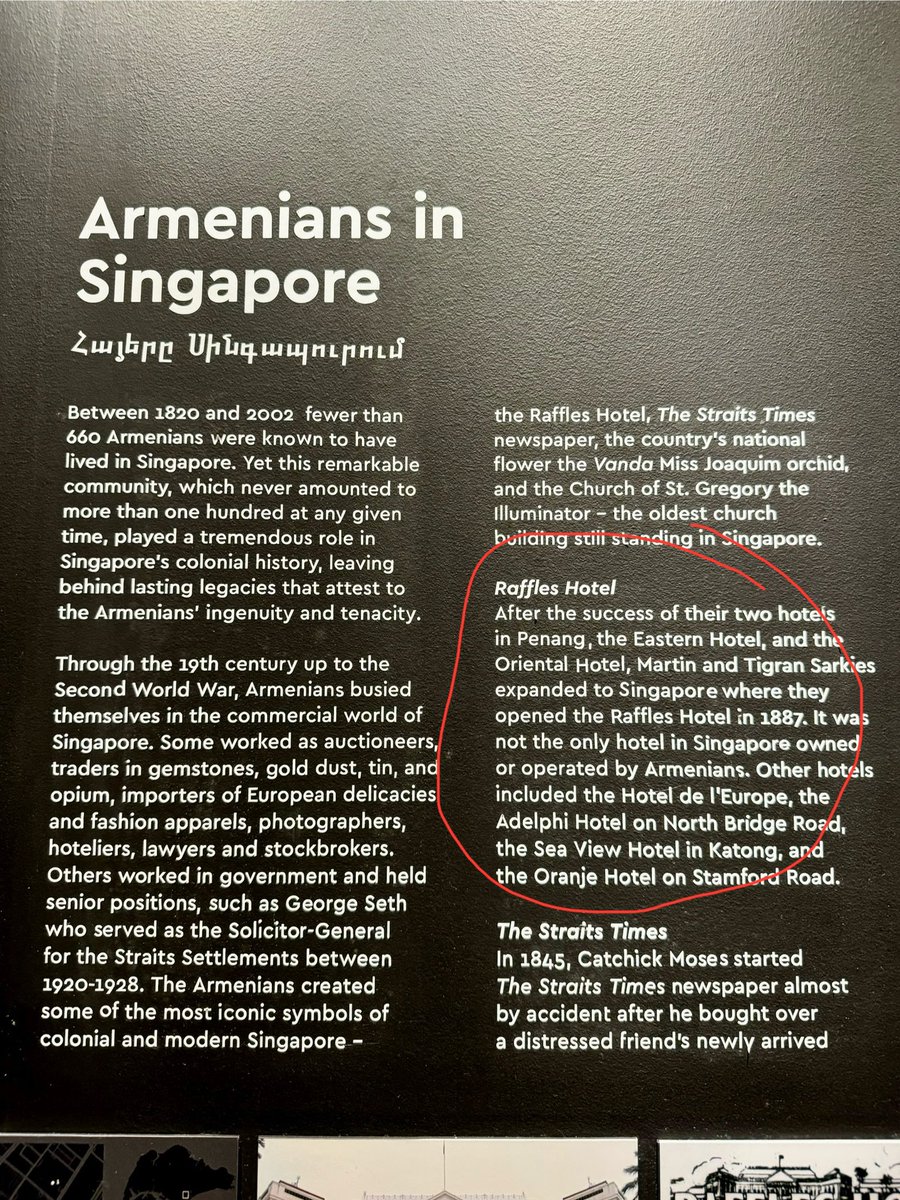 robshahverdyan's tweet photo. When you’re 10000 km away from home in Singapore 🇸🇬 and can’t be more proud of being #Armenian 🇦🇲 @saghabalyan #FirstChurchInSingapore #RafflesHotel #Orchid #DASy https://t.co/1foy6y1KQm