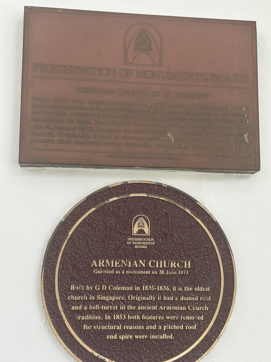 robshahverdyan's tweet photo. When you’re 10000 km away from home in Singapore 🇸🇬 and can’t be more proud of being #Armenian 🇦🇲 @saghabalyan #FirstChurchInSingapore #RafflesHotel #Orchid #DASy https://t.co/1foy6y1KQm