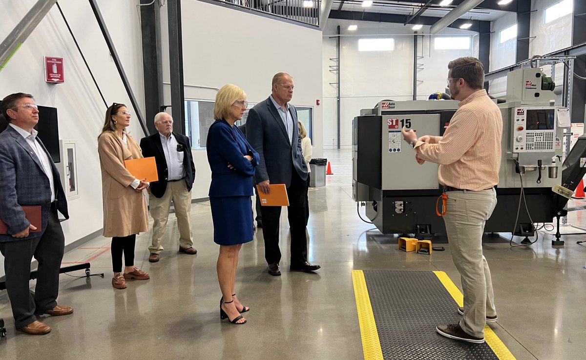 Thanks to Deb Crawford and Tony Schmitz for welcoming members of our Knox County leadership for a tour of TN-MADE to see the ways that <a href="/ResearchUTK/">UT Research</a>  &amp; <a href="/UTKMABE/">UTK MABE</a> are investing in assets, partnerships, and education to improve  workforce development in manufacturing and automation.