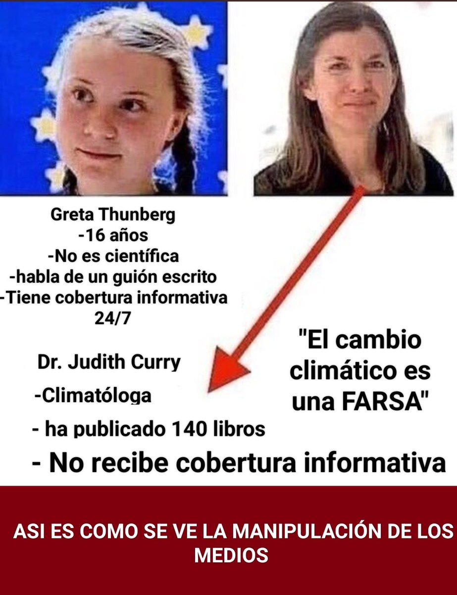 dejanirasilveir's tweet photo. La manipulación mediática es tan destructiva como cualquier bomba atómica. 

👇👇👇👇

🔥🔥🔥🔥☄ https://t.co/g84Cpdz8l6