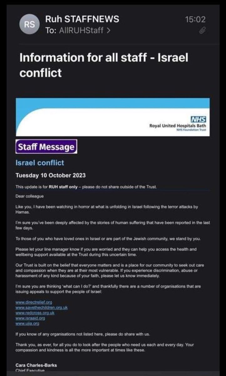 Disappointed_dr's tweet photo. @CaraCBCEO disappointing email. Reflects the level of ignorance and double standards. Are your Palestinian doctors not worth of support and before you jump at me, I said PALESTINIAN doctors not Hama doctors! You should get a course on empathy and being well rounded. Shameful! https://t.co/fy8fXTWonS