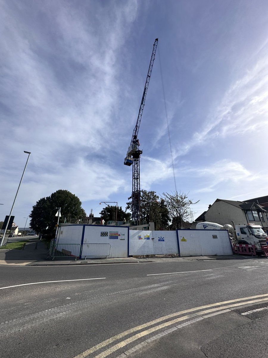 Excellent progress by Inspired Design and Flateley Construction on our site on Wexham Road where a 27 apartments scheme was granted consent in June. #planning #Construction #design #architect #gaadesign