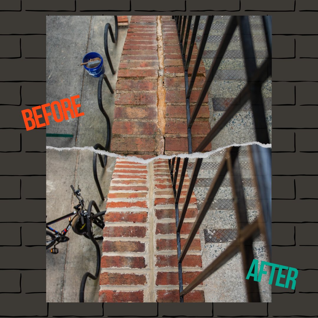 SGS_Contracting's tweet photo. We completed a renovation on UNC Chapel Hill’s campus last month that included repairing the masonry on the steps to Hortense McClinton Residence Hall.  That’s what we call a #WINSday!

 #Build919 #SGSContracting #GeneralContractor #HiEdContractor #MinorityContractor https://t.co/Fkju95xECb
