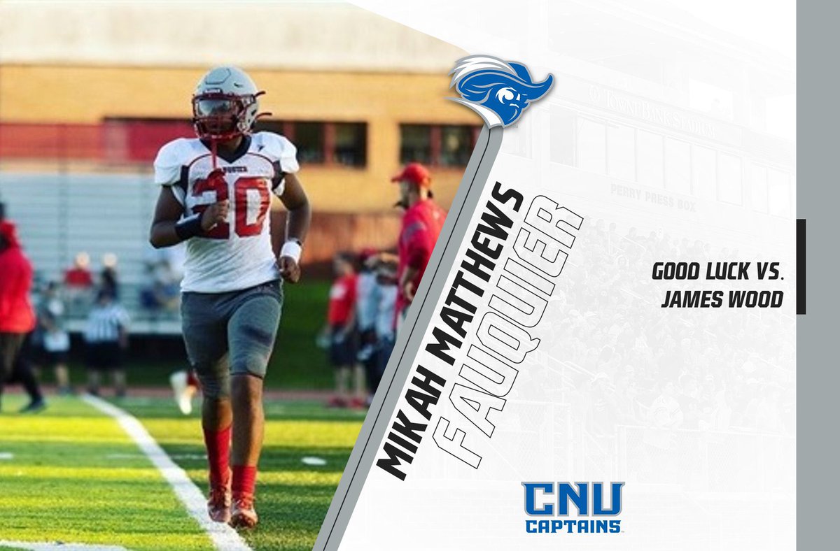 Thanks for the love Coach Mcleod and <a href="/cnu_football/">CNU Football</a>