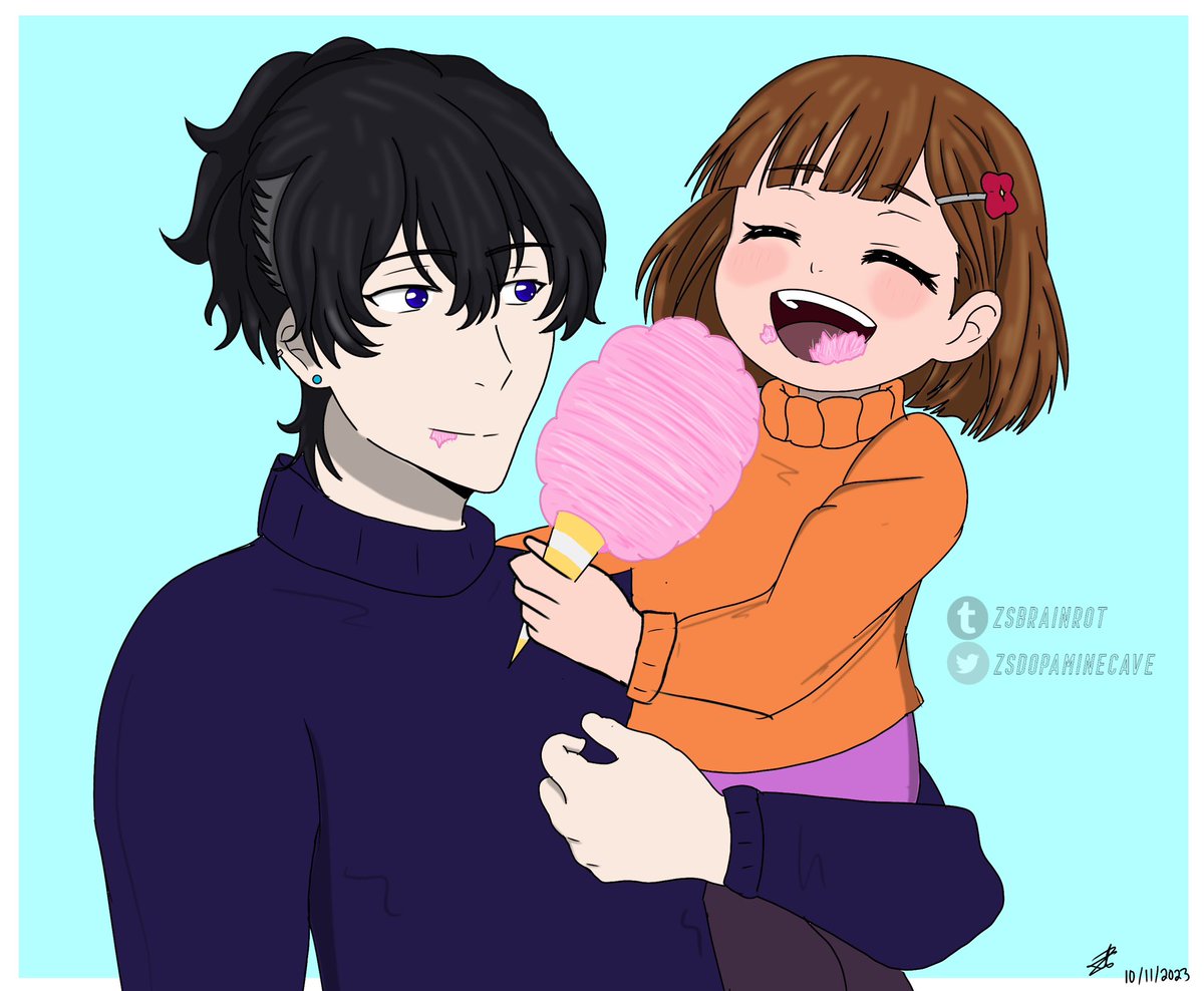 ZsBrainrot's tweet photo. #flufftober Day 11: Sweet Tooth.
#buddydaddies #buddydaddiesfanart
#reisuwa #suwarei #miriunasaka #unasakamiri #BD https://t.co/nVQyp7ap5n