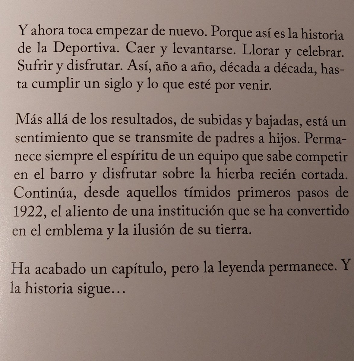 LuisdelaMata's tweet photo. Imprescindible el último tomo de la historia de la @SDP_1922 escrita por @Javisantiagom que ha salido hoy a la venta .Me quedo con las frases finales #Adelanteyarriba #SomosDeportiva en #Ponferrada #Bierzo https://t.co/z8JIOLqPtL