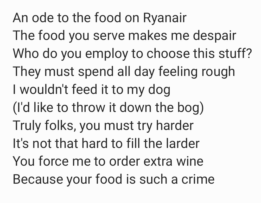 MaryAF's tweet photo. @Ryanair #ryanair #ryanairfood @RYRNews @RyanairPress @SimonCalder https://t.co/1PLzA4TTdN
