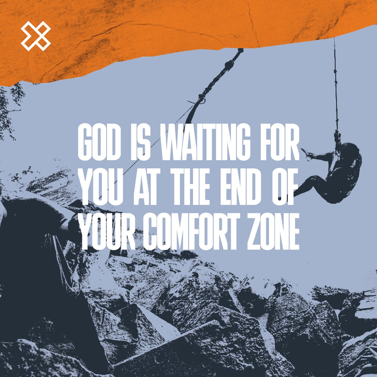 When Jesus called Peter to walk out on the water, He didn't tell him to bring his floaties. Jesus called Peter to do something that was wildly outside his wheelhouse (like, literally), but was able to meet him right where he was about to fall (Matthew 14:22-33).