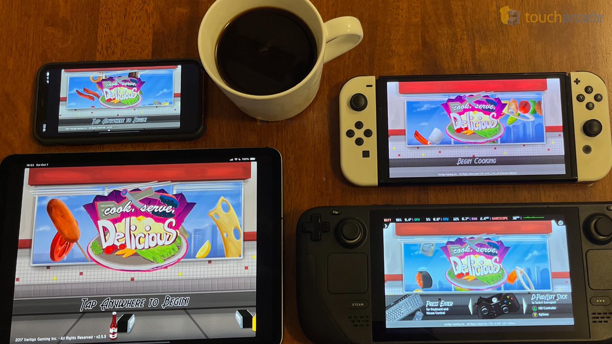 In today's SwitchArcade Round-Up:

- Reviews of the original Cook, Serve, Delicious! <a href="/vgincgames/">Vertigo Gaming Inc.</a> and Suika Game (JP eShop only)
- Today's notable eShop releases and discounts

toucharcade.com/2023/10/11/sui… by <a href="/ShaunMusgrave/">Shaun Musgrave</a>