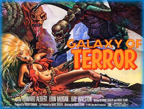 Day 11 of 31 #FirstTime watching Galaxy of Terror 1981 starring  Edward Albert, Erin Moran, Ray Walston and Taaffe O'Connell #GalaxyofTerror #Freevee #80smovies #80snostalgia #80sHorror #80sSciFi #31DaysOfHorror #13DaysOfHalloween