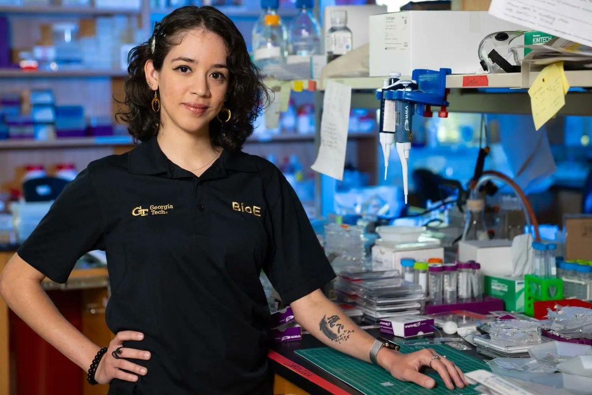 valenciacollege's tweet photo. Congratulations to #ValenciaGrad Carolina Colon, who has been named a national role model by the Society of Hispanic Professional Engineers. Today, she's working on her PhD in bioengineering at Georgia Tech. #HispanicHeritageMonth
Read her story here: https://t.co/BWyZpzIdl0... https://t.co/ks8tI7CGST
