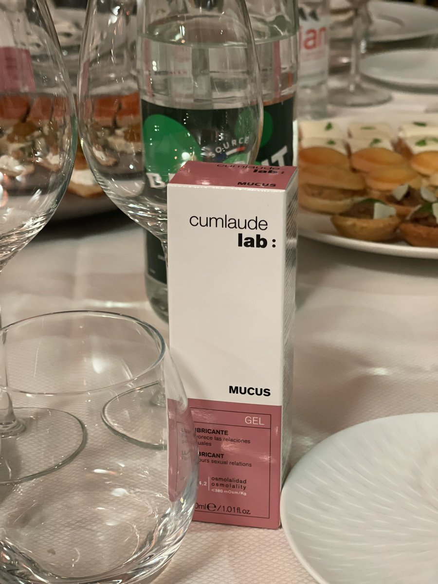 Now in things you see only in an obgyn conference:
To make a perfect French dinner more delicious, add a little vaginal lubricant to the table. It really brings out the flavor. #FIGO2023