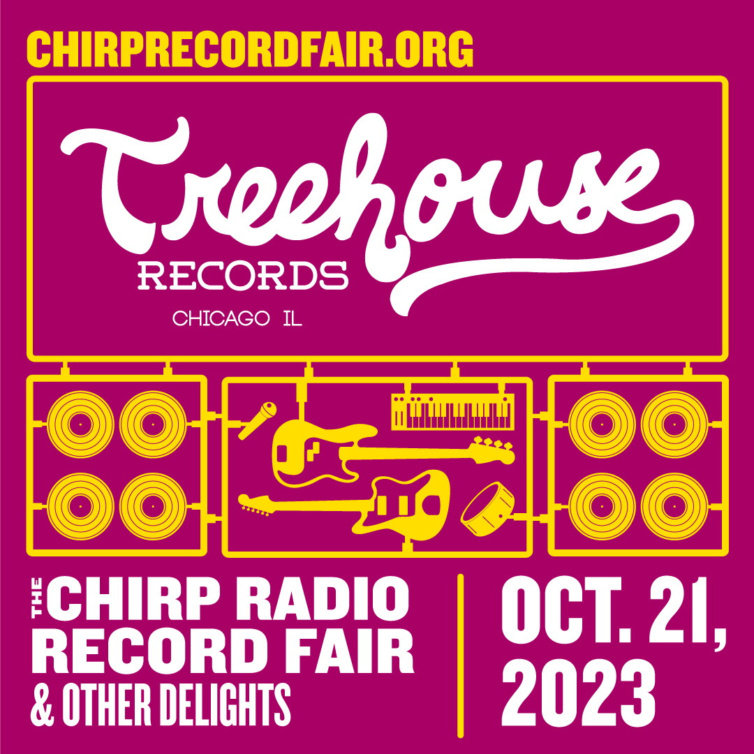 We're grateful to @Treehouse_Recs for their generous support of the Record Fair on 10/21 at Plumbers hall! The Treehouse is an amazing 40,000 sq. ft. professional facility w/ rehearsal studios, suites, film stage and recording studios. Check them out! treehouserecordschicago.com