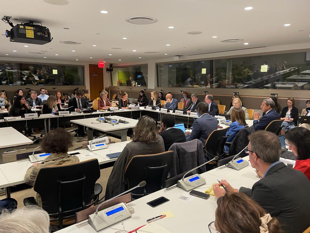 swiss_un's tweet photo. 🇨🇭is proud to co-host High-Level Launch of the @UN Guidance Note of the #UNSG on Transitional Justice

Now is the time to translate recommendations in actions!

Dealing with the past is essential to promote peace.

➡️https://t.co/4ZWutDGNoB https://t.co/r3i2ileck8