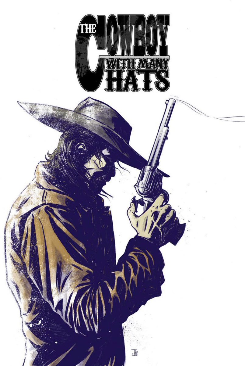 Kinda wild! One of the first indie stories I did is getting a major release this November. Just really great to see something I did way back get a second life. “The Cowboy with Many Hats” from @CriticalEntLA , order it from your local comic shops.