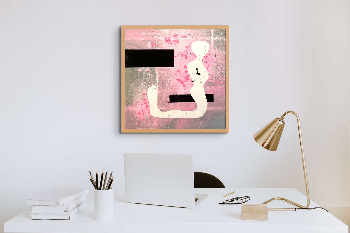 theresnoaft's tweet photo. Entitled: #ladyjudas. #fineart #abstract #abstractart #painting #artrental
#artforrent #modernart #contemporaryart #hotelart #officeart #抽象画 #美術品 #art #picoftheday #oregon #washingtonstate #pacificnorthwest
#Japan #rentart #rentalart #shedevil #judas #pink https://t.co/CNSeX0k9Xx