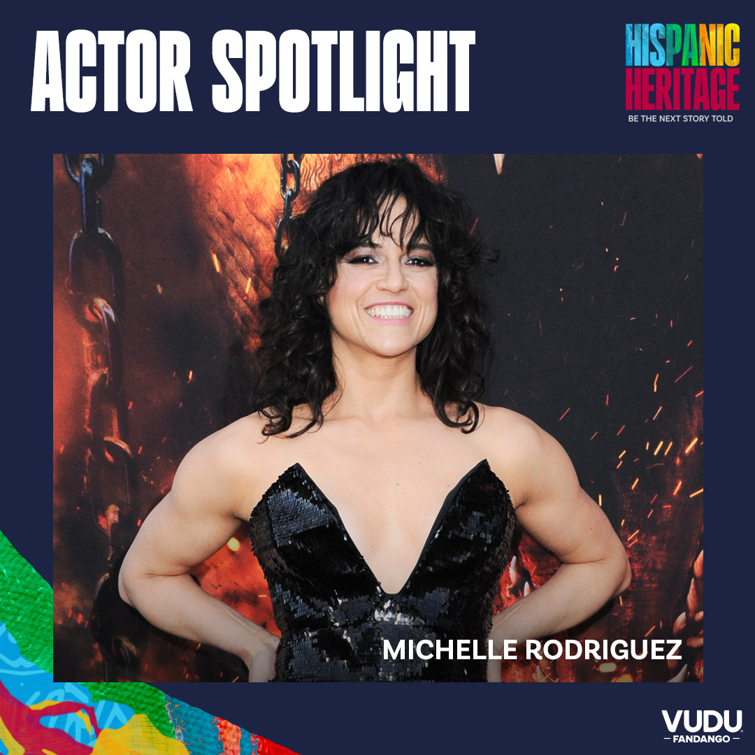 Fandango's tweet image. From kicking butt on the streets of Neverwinter in #DnDMovie to burning serious rubber in #FastX, Michelle Rodriguez has been having a big year on the big screen. Find all her movies on Vudu today: fandan.co/MichelleRodrig…