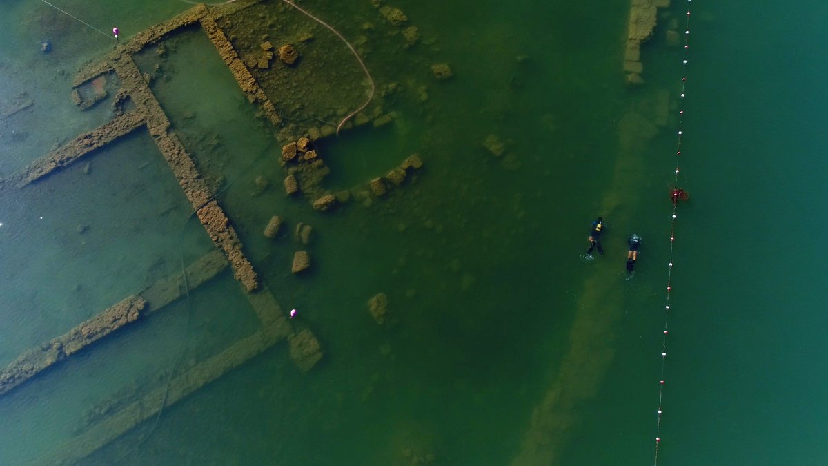 Submerged beneath the waters of Lake Iznik for hundreds of years, a 4th-century basilica could reveal crucial insights into the early days of Christianity. 'The Sunken Basilica,' tonight on Secrets of the Dead, 10 p.m. on Thirteen. #archaeology #secretsofthedead