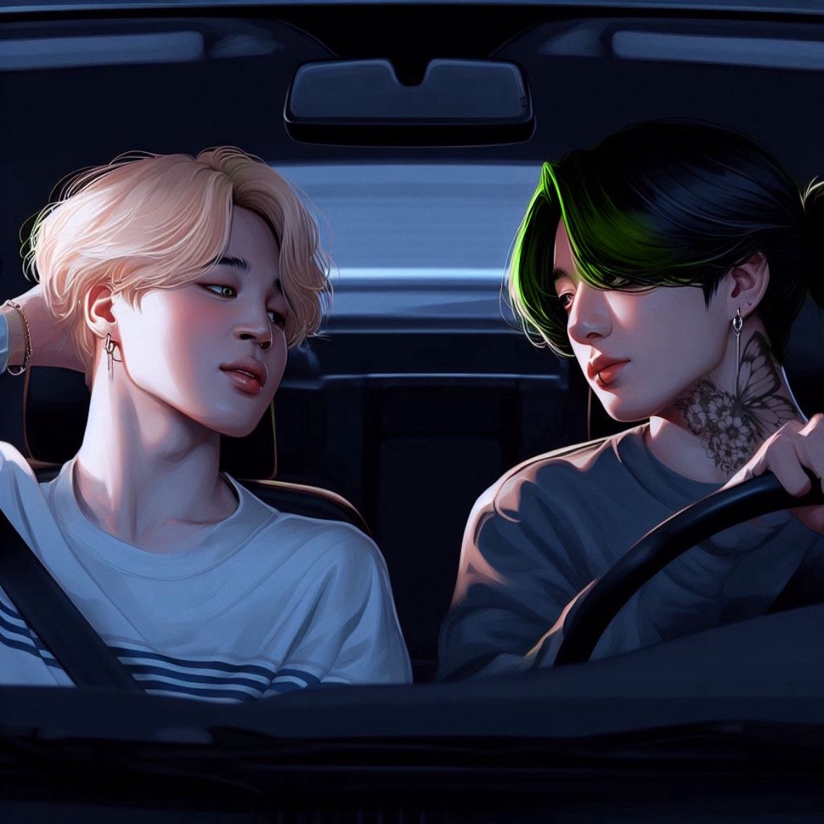 littlechimjk's tweet photo. — Queria me ajudar? “Rapidinho”? — Jun questionou, incrédulo. — Acha mesmo que eu iria deixar por isso mesmo, neném? Ou que não ia fazer alguma coisa também?

— Então, faz... — pedi. — Mas aqui no carro?

— Eu gosto da ideia...

💚 BAD TYPE - Cap 23. 🔞

#JiminCoradinho https://t.co/evaJJ1mqlA
