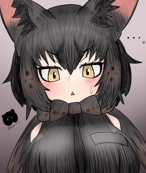 #はてなを付けると可愛くなる選手権     ◢███◣                 █◤ ◥█                 █   █                     ◢█◤                     █                       █ 