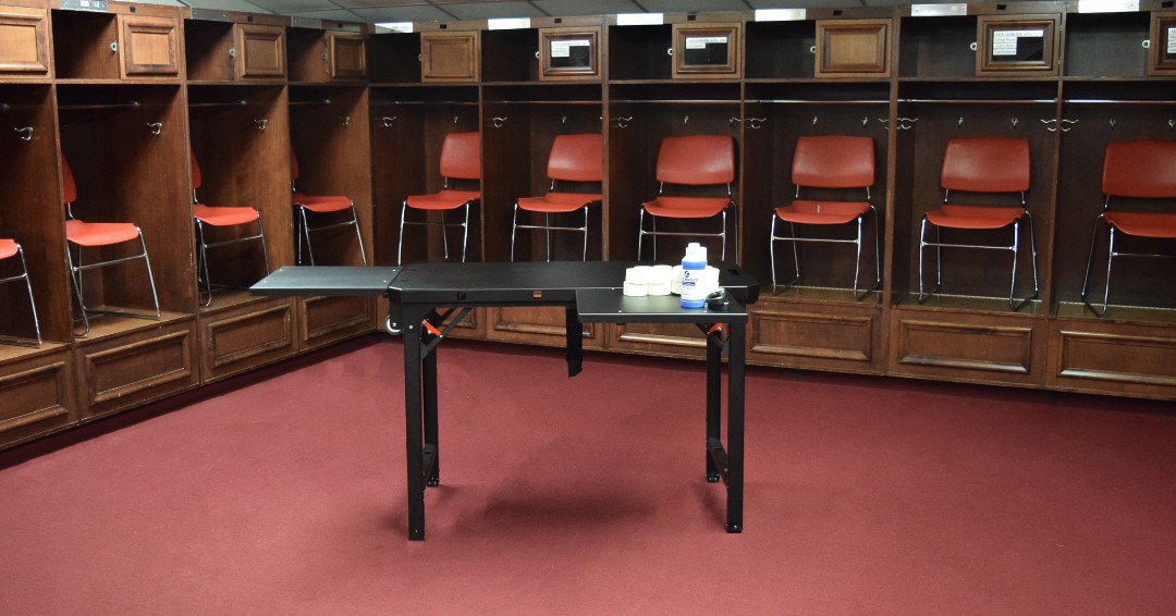 KinematicCo_'s tweet photo. Our AT Table is designed to be effortlessly portable without compromising on durability and functionality. It's the perfect companion for athletic trainers. Get yours today by filling out a quote: https://t.co/0mhdQJC1u0 https://t.co/9ra1378PyO