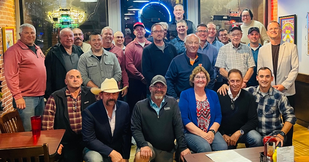 AFFI1935's tweet photo. Last night, the Emeritus Officers, Board, and Staff of the AFFI celebrated the career of our long-time Office Manager, Sue Smith. 
Sue will be retiring in November after more than 17 years with the AFFI. Thank you for all of your work and enjoy your retirement, Sue! https://t.co/Nlhlf270XB