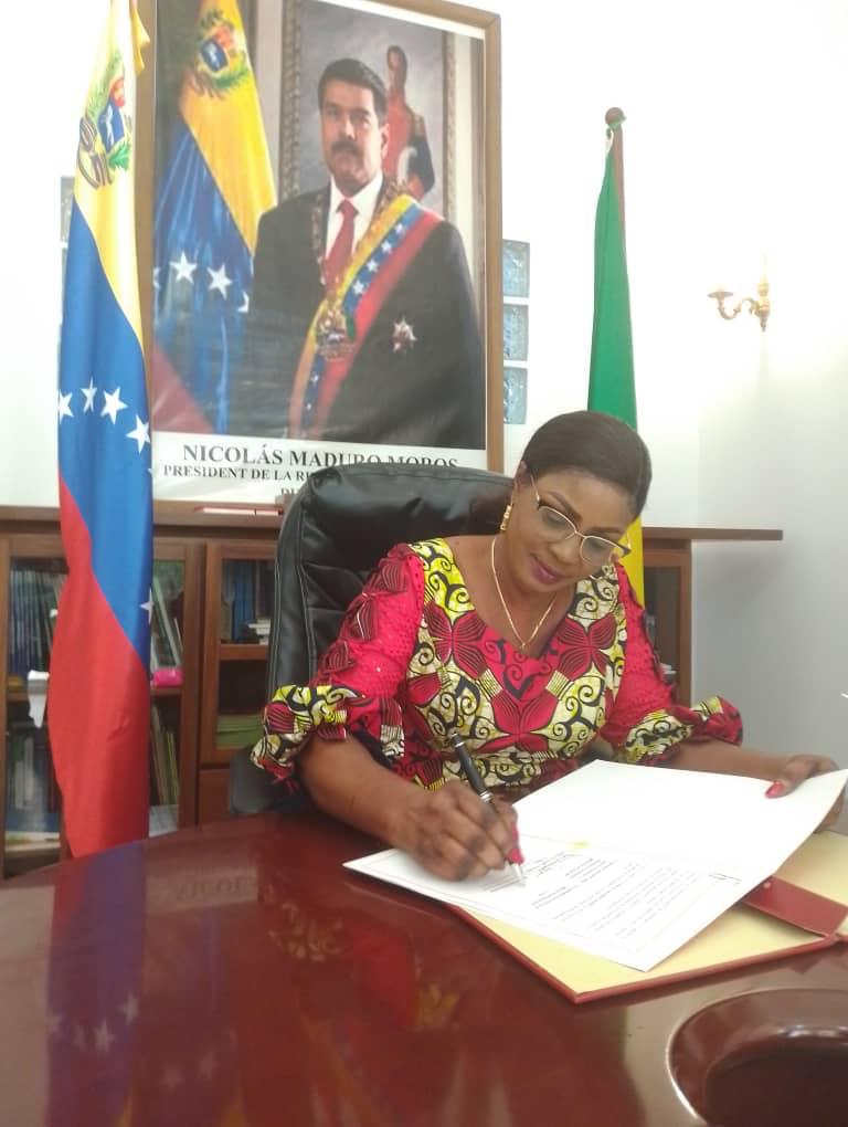 Embajada de Venezuela en Congo tweet media