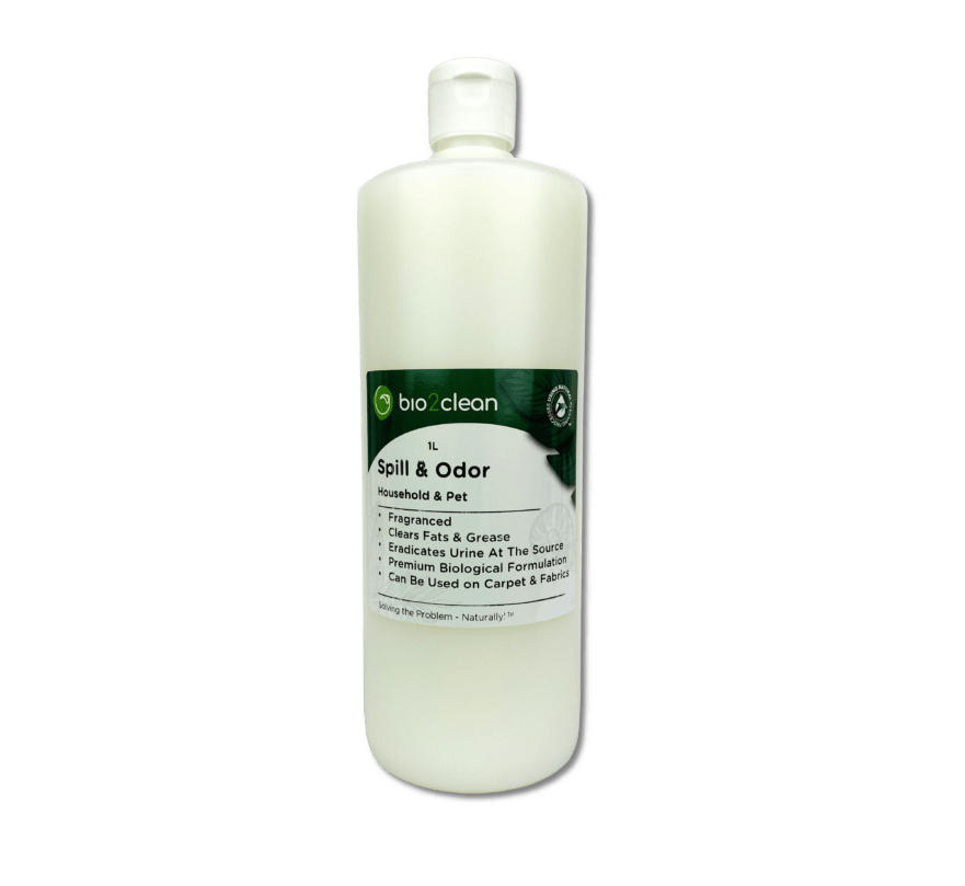 bio2clean Spill &amp; Odor is a biological stain and odour digester that will effectively degrade any organic soiling absorbed into carpets, upholstery fabrics and flooring material that traditional cleaners cannot remove

bio2clean.com.au/product/bio2cl…

#bio2clean #biocleaning