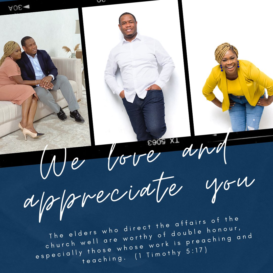 church_progress's tweet photo. We love and appreciate you
The elders who direct the affairs of the church well are worthy of double honour, especially those whose work is preaching and teaching.  (1 Timothy 5:17) https://t.co/JXvsEWz7mt