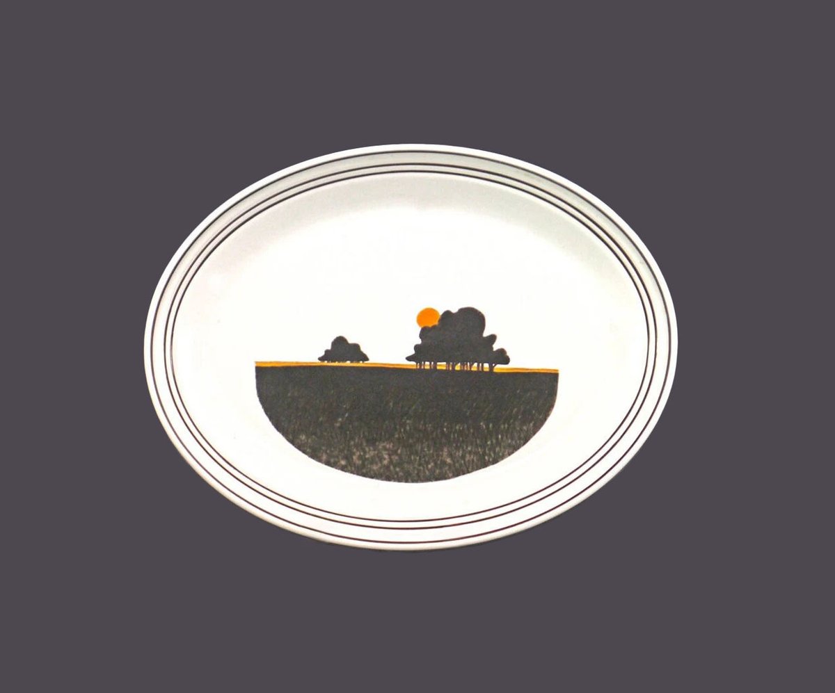 G97816960Girl's tweet photo. Royal Doulton Prairie LS1031 oval stoneware platter. Lambethware stoneware made in England. https://t.co/FBPrRfJ9IJ via @Etsy #BuyfromGroovy #antiqueshop #tableware #stoneware #dinnerware #vintagetableware #EnglishStoneware #Lambethware #RoyalDoulton #RoyalDoultonPrairie #RoyalDoultonLS1031 #EtsySellers