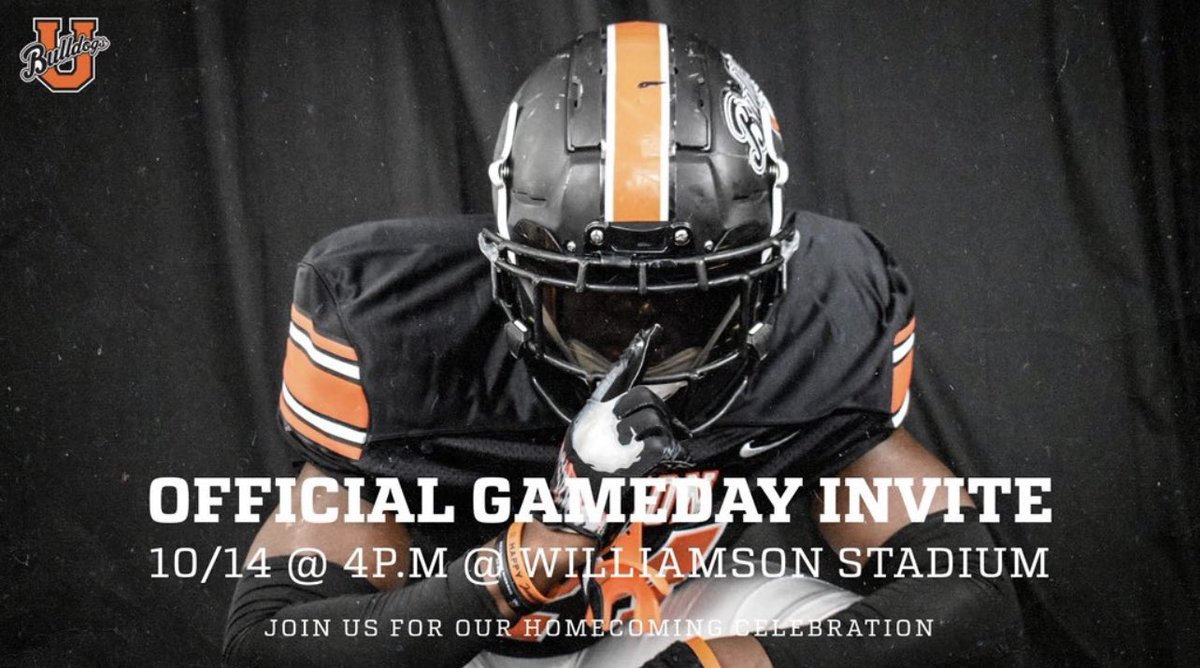 thanks for the invite!
<a href="/CoachLuttrell49/">John Luttrell</a> <a href="/UnionBulldogFB/">Union Football</a>