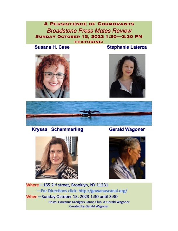 #poetry And on 10/15, join me for A Persistence of Cormorants in Brooklyn! #poetrylovers #poetrytwitter #poetrycommunity