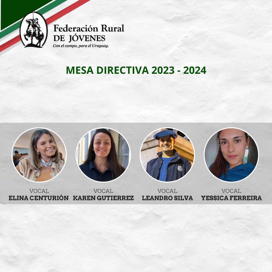🗒️| MESA DIRECTIVA 2023 - 2024