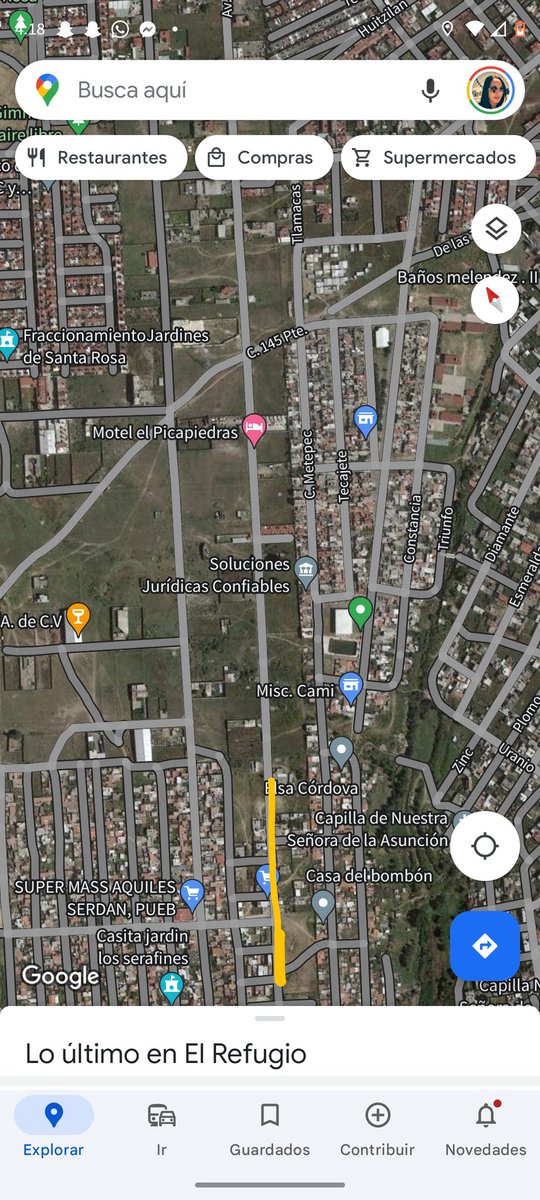 crepuscus212's tweet photo. @PueblaAyto Claro es pasando la 145 poniente toda la calle de la avenida del progreso... hasta llegar a fuentes1 https://t.co/b2Lwu8bfQg