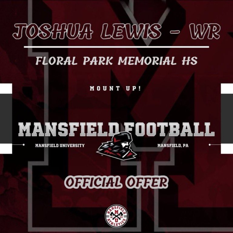 Beyond Blessed To Receive My First Division 2 Offer From Mansfield University. Special Thanks To My Family, Coaches, Teammates, and Friends. All Glory Goes To God. Thank you <a href="/coach_mike3/">Mike Williams</a> For The Opportunity.
<a href="/CoachPickettFPM/">Coach Pickett</a> <a href="/LIBLITZ/">LI BLITZ</a>
