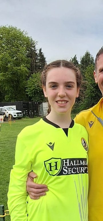 After 4 weeks of intense trials our superstar Goalie Arabelle has been accepted onto Chester FC U14's ETC for the season (and she's only 12) Very proud dad, coach and team. Amazing effort and thoroughly deserved. Go Arabelle #thesegirlscan #goaliesrule