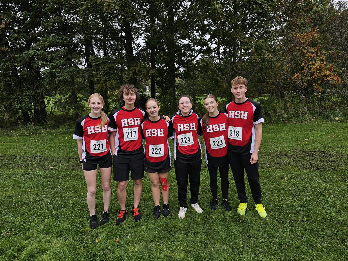 HSH_PE_Dept's tweet photo. Shout out to our Cross Country Team who competed at the SSNL Regional Qualification Tournament hosted by @WVHWarriors 
 Great showing by all athletes!!
#👟🏃‍���️🏃‍♂️🎽
@HolySpiritHS https://t.co/2S8NjN8hqq