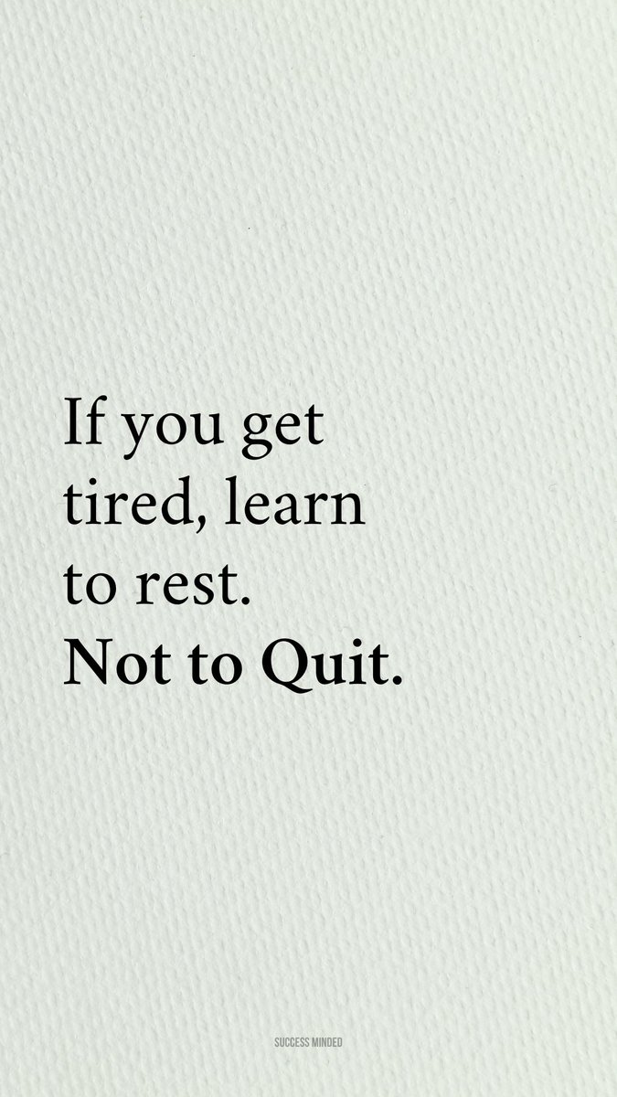 Important wisdom: