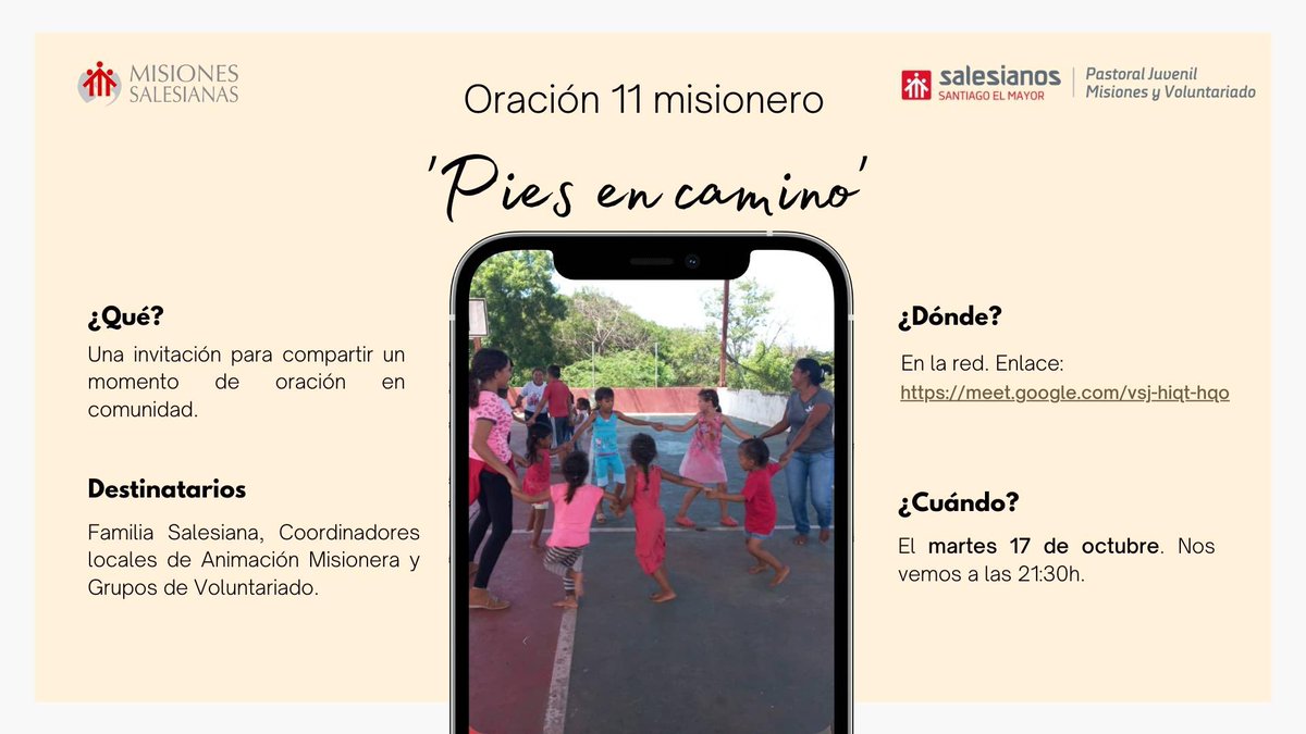 Voluntariado · Salesianos SSM tweet media