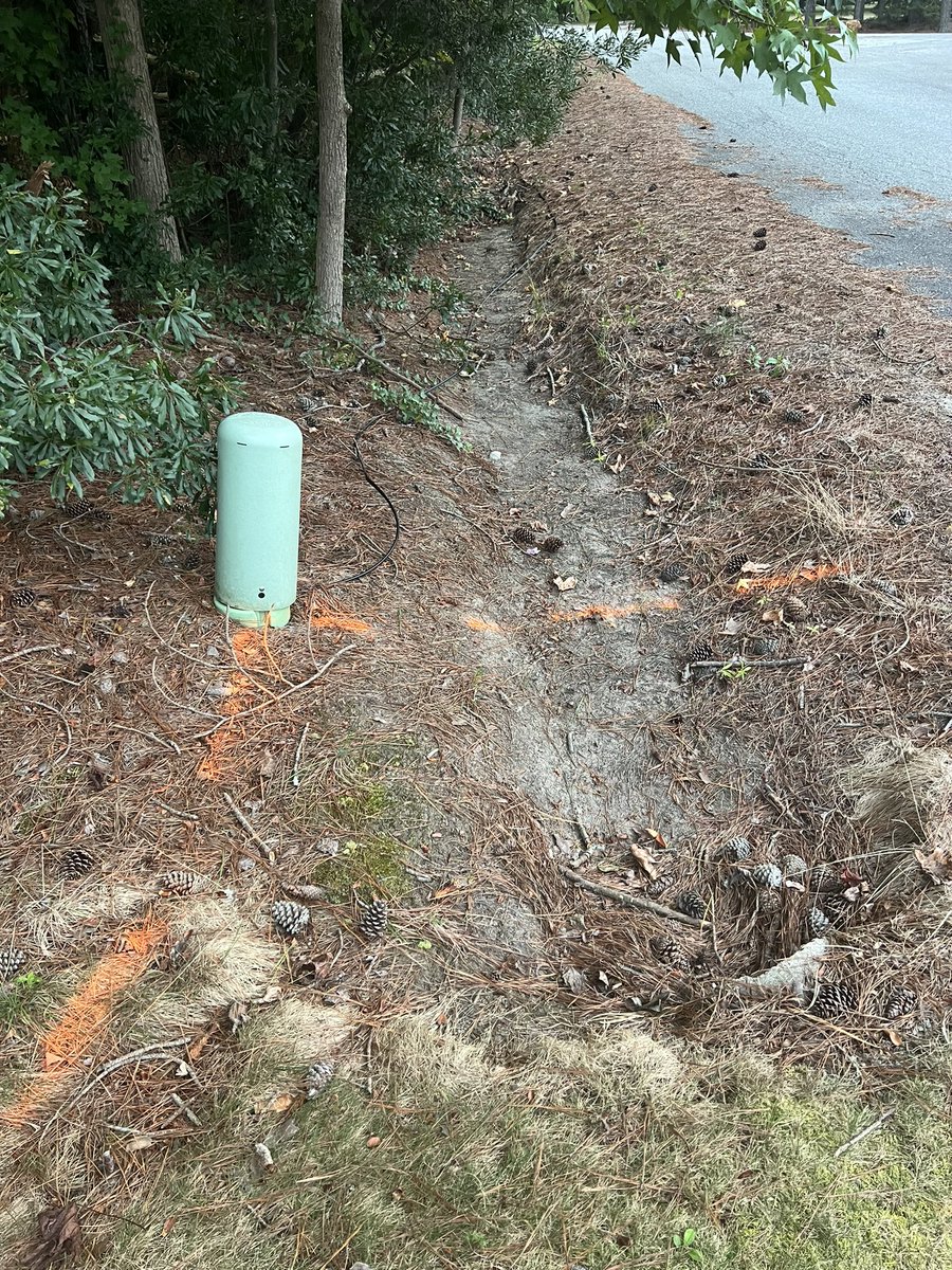 4 months of waiting for <a href="/breezeline/">Breezeline</a> to fix our rural internet. Running a cable on top of a ditch isn’t a fix. Shame on you! #fixthis