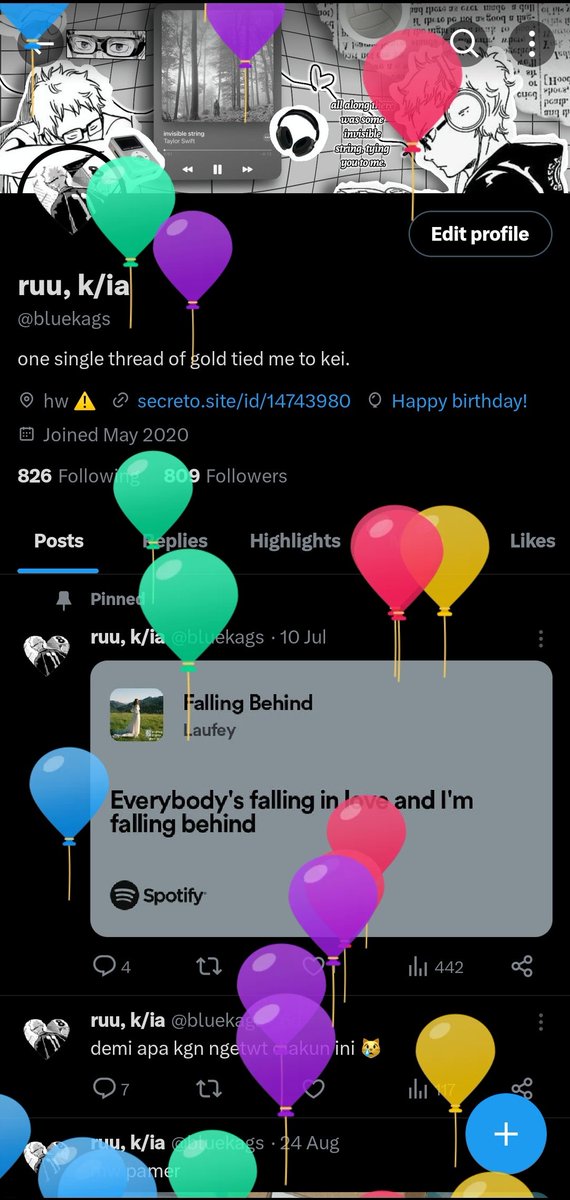 bluekags's tweet photo. mampir ke akun ini cm buat mmberi balon, btw sp mau balon? https://t.co/Lq4Fbqug3w